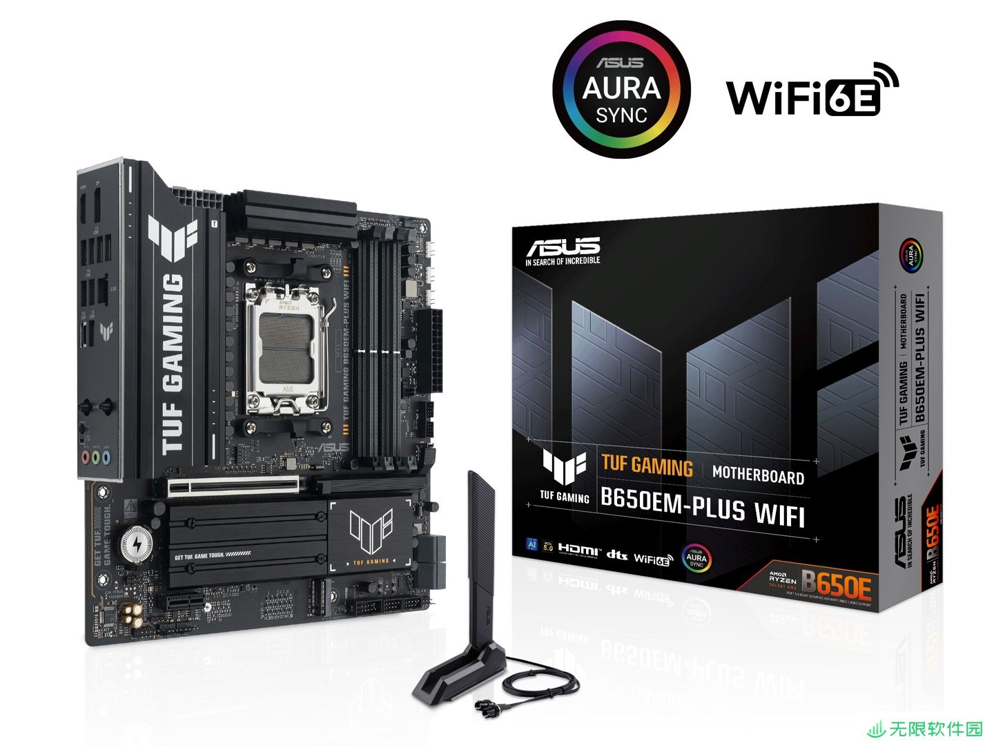 华硕 TUF GAMING B650EM-PLUS WIFI 主板上市：一槽显卡，1329 元