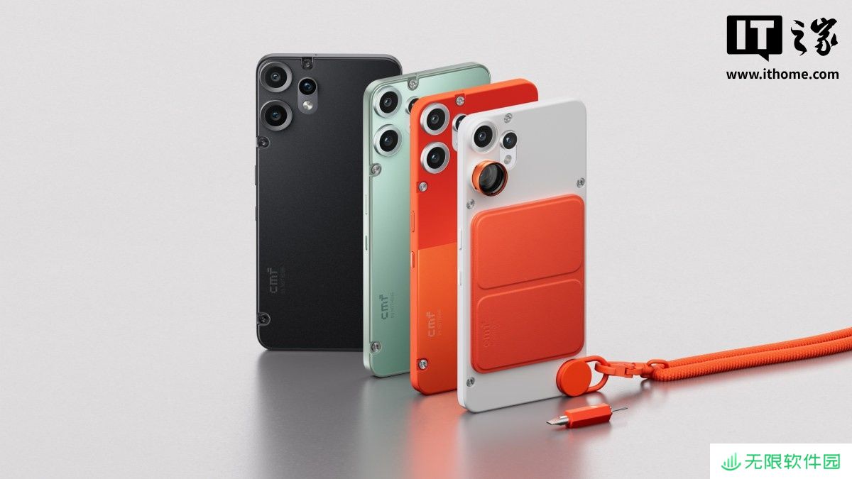 Nothing CMF Phone 2 Pro 手机发布：模块化镜头设计，250 欧元起
